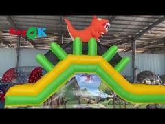Portable Inflatable Bouncer Slide Gorilla Themed Blow Up Water Slide