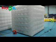 Led Light Inflatable Tent Inflatable Marquee Tents Children Inflatable Cube Party Nightclub Tent
