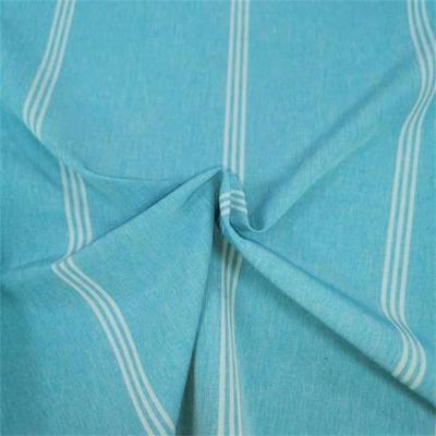 China 170gsm Cationic Polyester Plain Weave Stripe Poly Brush Spandex for sale