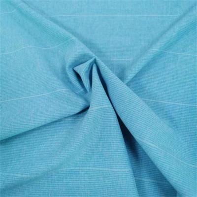 China Stripe Cationic Knit Polyester Spandex Fabric 170gsm Poly Woven for sale