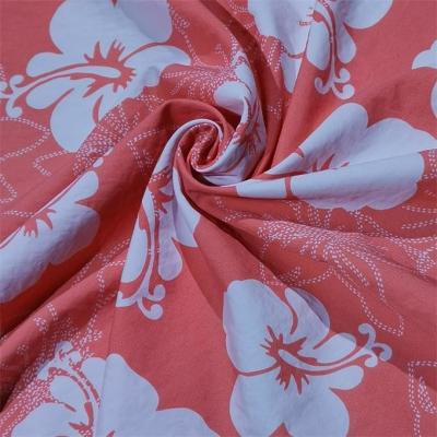 China 110gsm 160d Nylon Taslon Fabric 70d Taslan Crinkle Woven Printed for sale