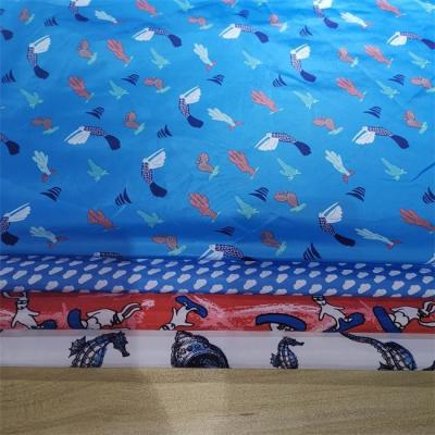 China 300t 70gsm Polyester Taffeta Waterproof Printed Fabric 50dx50d for sale