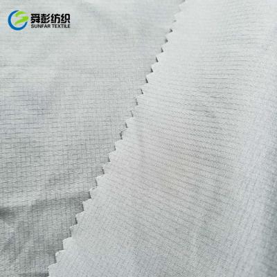 China 30d 55gsm Dobby Polyester Fabric High Density 150cm Plain Weave Breatheable for sale