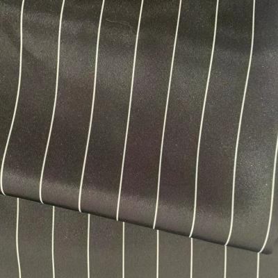 China Ventilate Imitated Silk Fabric 150Dx150D 130GSM Shiny Lamination for sale