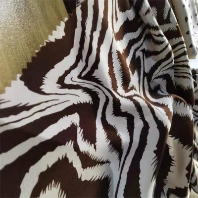 China Twill Printed Chiffon Fabric By The Yard 75dx75d 120gsm for sale