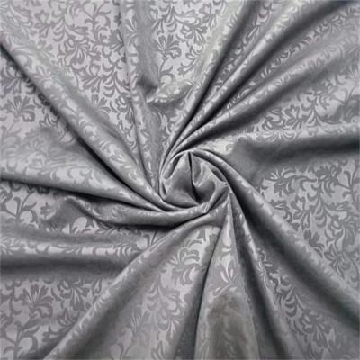 China el llano tejido tela Peached de la microfibra del poliéster 100gsm grabó en relieve en venta