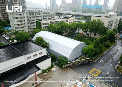 China Liri Tent 20x40m Large Sports Building Arena Tennis Padel Tent for Events Outdoor Polygon Huge Aluminum & PVC Structure for sale