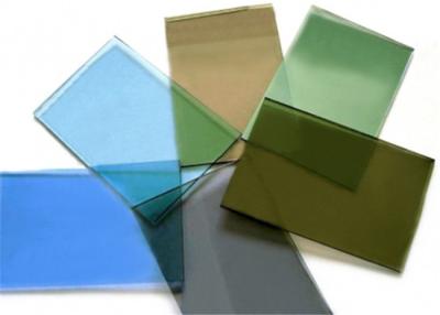 China Decorative Tinted Float Glass 3mm - 12mm Thickness For Window / Door for sale