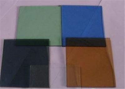 China Color Customized Tinted Float Glass Sheet For Commercial / Civil Buildings for sale