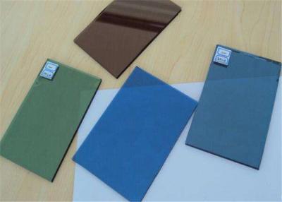 China Tinted Bronze Float Glass , Black Tinted Glass For Show Window Decoration for sale