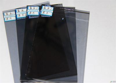 China Black Tinted Float Glass Panels Flat / Smooth Surface For Architectural Facades for sale