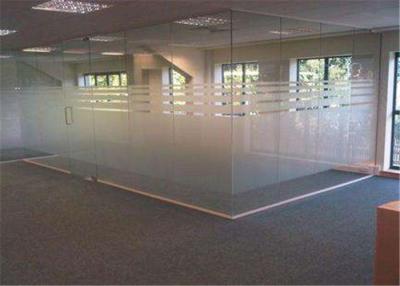 China 4mm  - 19mm Thickness Clear Frosted Glass , Tinted / Colored Frosted Glass for sale