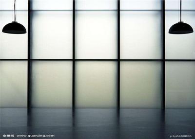 China Safety Sandblasted Frosted Glass Panels 3mm - 12mm Thickness For Doors for sale