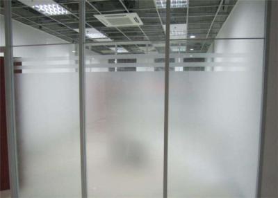 China Interior Decorative Frosted Glass , Acid Etched Frosted Glass For Room Dividers for sale