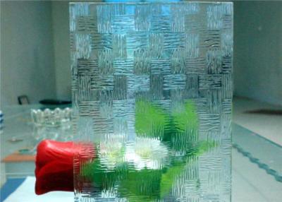 China Economical Decorative Patterned Glass / Figured Glass With 3mm - 8mm Thickness for sale