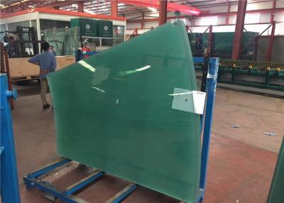 China Flat / Curved Decorative Toughened Tempered Glass for Building , Furniture , Shower Door for sale