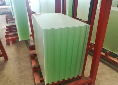 China Patterned Solar PV Glass , Ultra White Low Iron Toughened Glass 91.7% Transmittance for sale