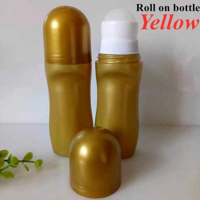 China Brown Roller Bottles Bulk Medical Reusable Roll On Deodorant Bottles for sale