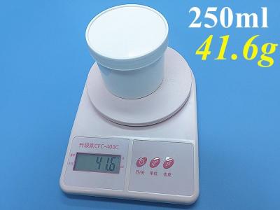 China Round Shape Travel PP Cosmetic Jar Odorless 500ml empty ointment Cream Jar for sale