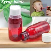 Quality 3oz 4oz 5oz Empty Round Plastic Syrup Bottle Medicine use Pet Medical Package for sale