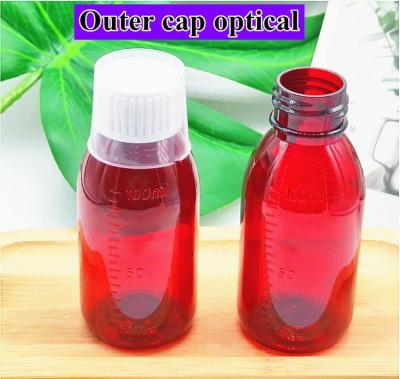 China ROPP CRC CAP Cough Bottles 100ml Empty Liquid Medicine Bottles for sale