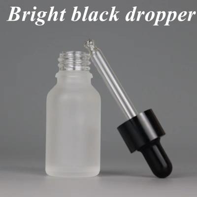 China Cosmetic Essential Oil Glass Dropper Bottle Clear Tincture Bottles Near Me for sale