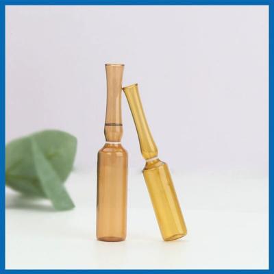 China Amber Neutral Borosilicate Glass Ampoule 5ml Empty Ampoule Bottle for sale