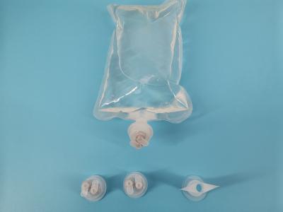 China Double Foldable Single Valve Break off Infusion Cap for Lvp PP Infusion Bottle 30mm Euro Cap with Two Head for sale