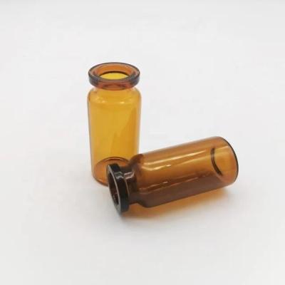 China Clear Usp Type 1 Glass Vial Amber Glass Injection Vials For Medical Packaging for sale