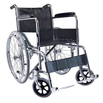 China Patient Lightweight Foldable Wheelchair OEM Ultra Lightweight Folding Electric Wheelchair for sale