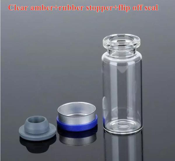 Quality Transparent Sterile Glass Vials Borosilicate 10 Ml Serum Vials for sale