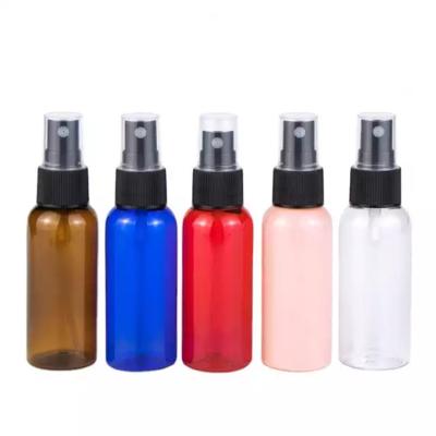 China Botella de pulverización de PET de 50 ml, 60 ml y 100 ml Botella de pulverización de niebla de plástico para perfumes en venta
