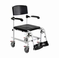 Quality Stainless Commode Chair With Wheels OEM Portable Toilet For Elderly for sale