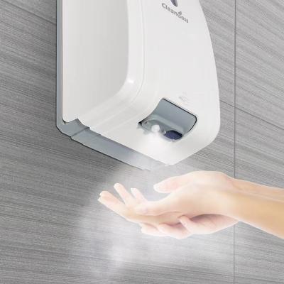 Chine Wall Mounted 2000ml Automatic Plastic Hand Alcohol Spray Liquid Foam Toilet Clean Room Soap Hotel Hand Sanitizer à vendre