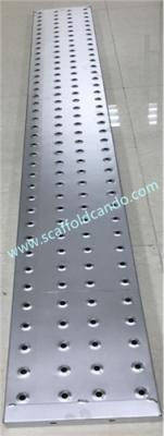 China Middle east used Q195 galvanized 225*38mm scaffolding steel plank, steel board 2M 3M 4M EN 12811 EN 12810 for sale