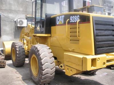 China Secodnhand caterpillar 928G wheel loader yellow color for sale