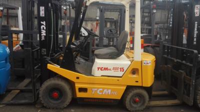 China used TCM Japan 1.5T forklift/fd15 ton for sale