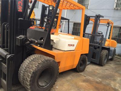China USED TCM FORKLIFT FD50 MADE IN JAPAN WITH GOOD CONDITION for sale
