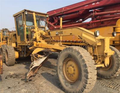 China motor grader caterpillar 140g/14g/120g/120h caterpillar grader with good working confition and cheap price for sale