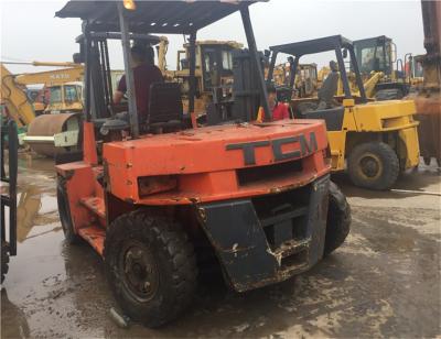 China tcm fd60 forklift with japan condition /original 6ton forklift for sale with cheap price for sale
