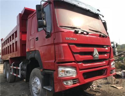 China Europe 3 Used Heavy Duty Construction Machine Manual HOWO Sinotruk Dump Trucks for sale