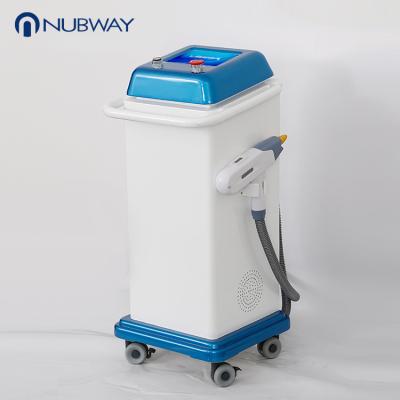 China Equipment for small business Q-switched nd yag laser tattoo removal machine / laser removal tattoo all colour for sale