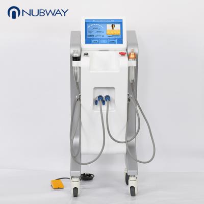 China Nubway new model infini rf stretch mark radio frequency micro needle machine with two treatment heads for sale