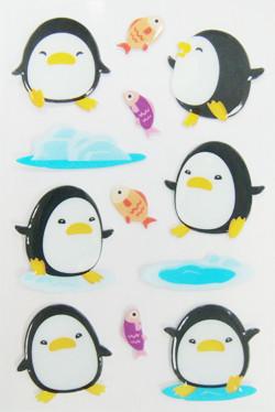 China 3D Dimensional Japanese Cartoon Stickers , Childrens Diy Puffy Stickers Colorful for sale