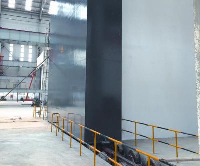 China Customized Barite Concrete Shielding Radiation Protection Door With Rollers for sale