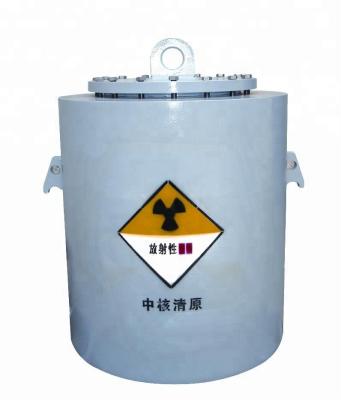 China Radioactive Material Storage Lead Shielded Containers With Double Locking Device for sale