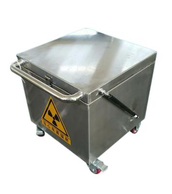 中国 カスタマイズされたステンレス鋼の外の放射保護テスト箱の可動装置 販売のため