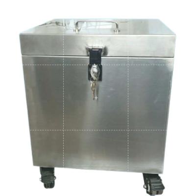 China Double Locking Lead Shielded Box Classification I For Radiation Protection for sale