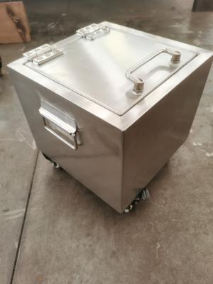 China Stainless Steel Radioactive Source Storage Box For Isotope Transport Storage for sale