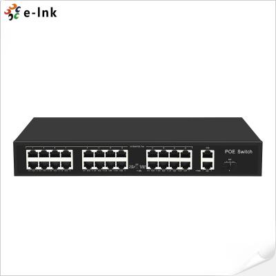 China 9.2Gbps Uplink SFP PoE Ethernet Switch With 200W Power Budget for sale